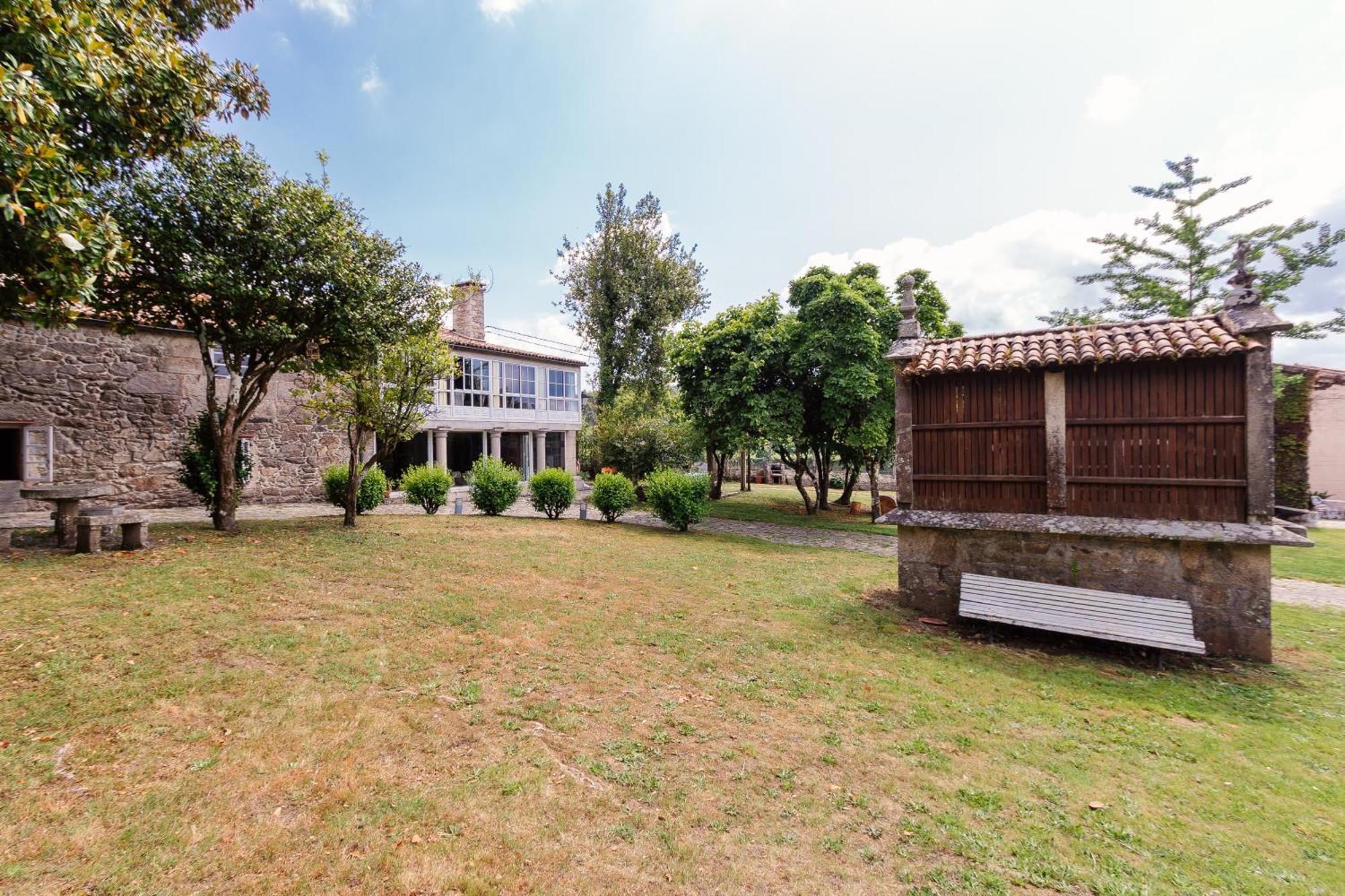 Casa Grande De Cornide Santiago De Compostela Villa Teo ภายนอก รูปภาพ