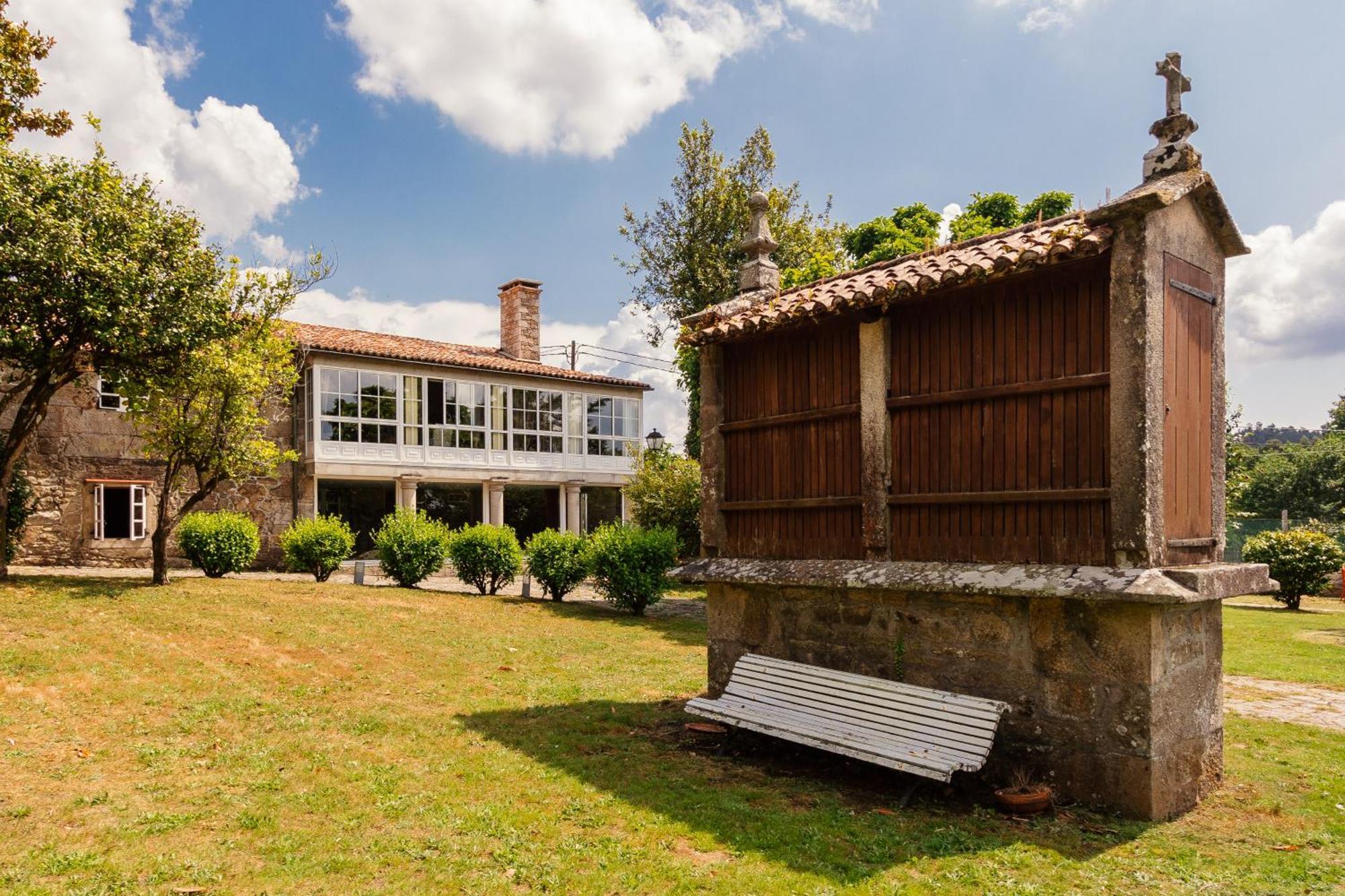 Casa Grande De Cornide Santiago De Compostela Villa Teo ภายนอก รูปภาพ