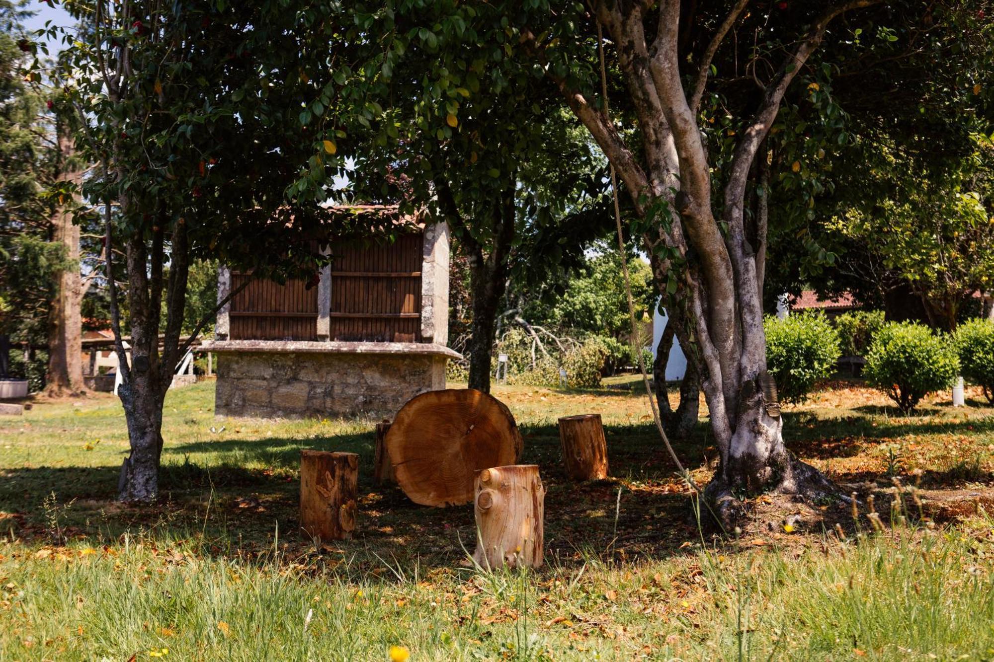 Casa Grande De Cornide Santiago De Compostela Villa Teo ภายนอก รูปภาพ
